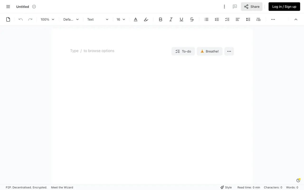 Screenshot der Website von dDocs