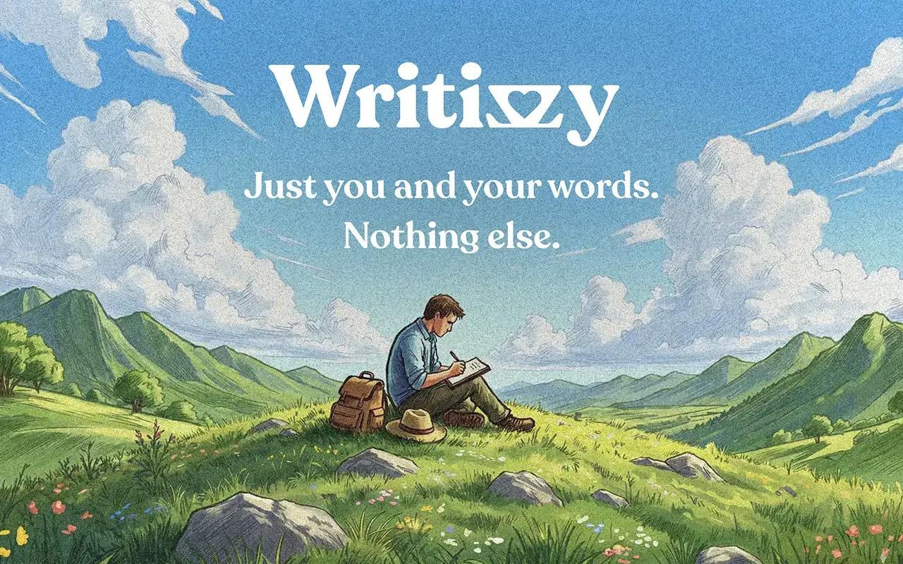 Screenshot der Website von Writizzy
